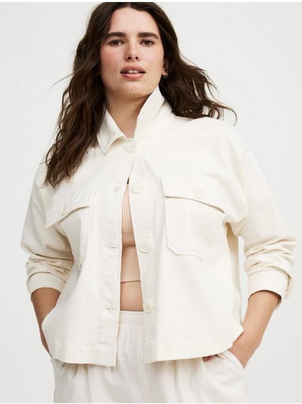 Torrid Stretch Twill Jacket - Size 1X - NWT!